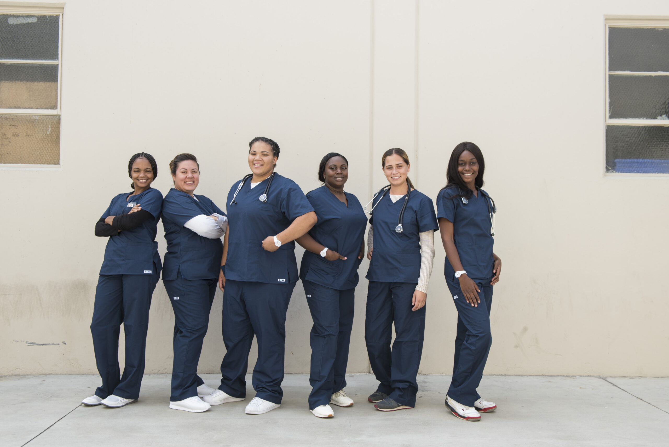 CNA students nurse aide students
