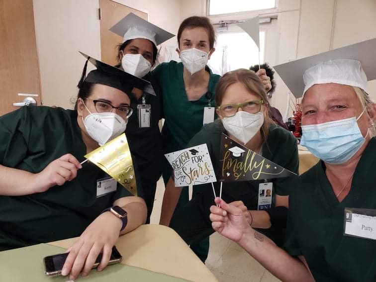 CNA students nurse aide students